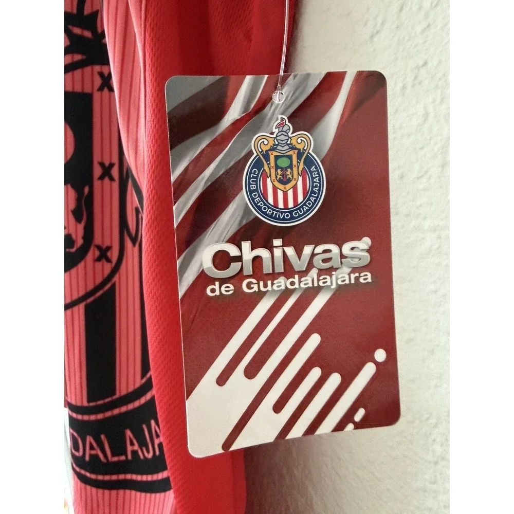 Icon Sports Mens Chivas Jersey Chivas Del Guadalajara Soccer‎ TShirt Medium NWT